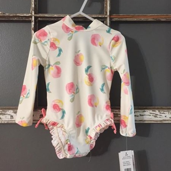 NWT-Infants 3 Piece Jessica Simpson Floral Outfit-Shirt//Pants//Hat-.-Rack2